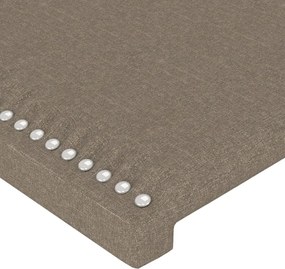vidaXL Κεφαλάρια Ύφασμα 180x5x78/88 εκ. Taupe