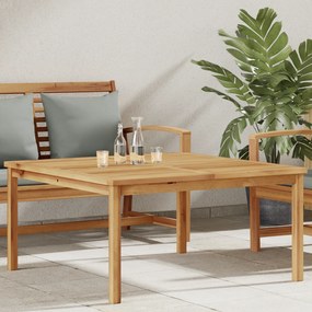 vidaXL Τραπεζάκι σαλονιού Καφέ 110 x 110 x 45 cm Μασίφ ξύλο teak