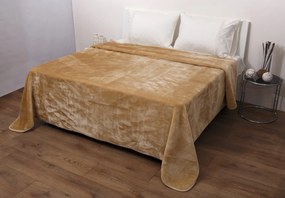 Κουβέρτα Βελουτέ Υπέρδιπλη 220x240 1 Ivory Anna Riska