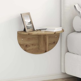 vidaXL Ράφι Τοίχου Επιτοίχιο Artisan Oak 48 x 24 x 24 εκ