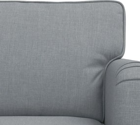 vidaXL Καναπές 2 pcs Ανοιχτό γκρι