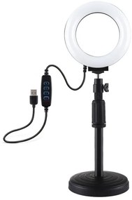 Ring LED lamp Puluz with adjustable base PU391