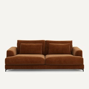 Καναπές-κρεβάτι 4 θέσεων από βελούδο, Marsile