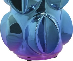 Βάζο Home ESPRIT Πολύχρωμο Πήλινα Σύγχρονη 12 x 12 x 24 cm (x2)