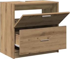 vidaXL Ντουλάπι Μπάνιου Artisan Oak 59 x 37 x 59 cm Επεξεργασμένο ξύλο