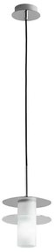 Φωτιστικό Οροφής I-Record-S16 CR Chrome Luce Ambiente Design Metal, Glass