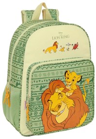 Σχολική Τσάντα Mufasa Πράσινο Μπεζ 33 x 42 x 14 cm
