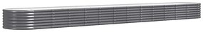 vidaXL Ζαρντινιέρα Ανθρακί 512x80x36 εκ Γαλβανισμένος χάλυβας