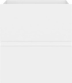 vidaXL Ντουλάπι Μπάνιου με Νιπτήρα Λευκό από Μοριοσανίδα