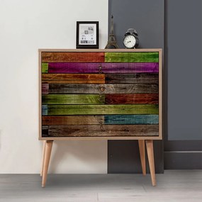 Συρταρτιέρα Soho Megapap χρώμα sonoma 80x40x90εκ.
