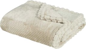 Κουβέρτα Καναπέ Fleece (130x170) Das Home 1187 Beige