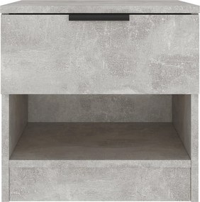 vidaXL Κομοδίνα 2 τμχ. 40 x 39 x 40 εκ. Επεξεργασμένο Ξύλο