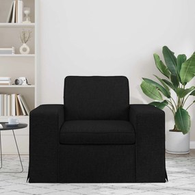 vidaXL Καναπές Μαύρο 103 x 80 x 82 εκ ύφασμα