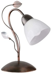 Επιτραπέζιο Φωτιστικό Traditio 500700128 Rust Trio Lighting Μέταλλο,Γυαλί