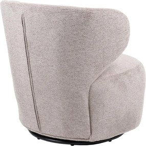 Πολυθρόνα Marelia περιστρεφόμενη λαδί ύφασμα 73x76x76εκ 73x76x76 εκ.