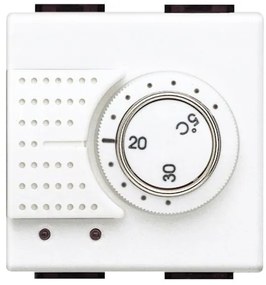 Θερμοστάτης Ηλεκτρονικός 2 Στοιχείων 2Α 250V Λευκό Bticino N4441 Legrand-N4441-Λευκό N4441