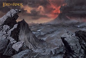 Αφίσα The Lord of the Rings - Mount Doom, (61 x 91.5 cm)