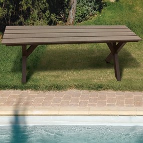 Παγκάκι Παραλ/μο 3 Θέσεων Brown 186830 40x170x45cm Three-Seater