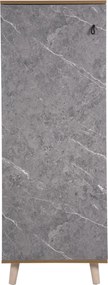 ΠΑΠΟΥΤΣΟΘΗΚΗ-ΝΤΟΥΛΑΠΙ ALVARO HM8954.12 ΜΕΛΑΜΙΝΗ SONAMA-STONE TEXTURE 50Χ38Χ135Yεκ.