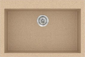 Sanitec Classic 338 (70×50) - Γρανιτένιος νεροχύτης - Granite BEIGE