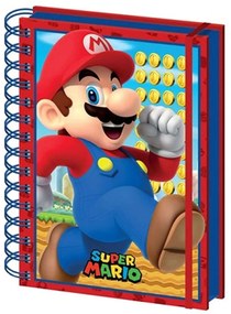 Σημειωματάριο Super Mario - Mario A5 054544 Multi Pyramid