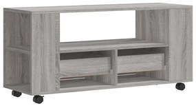 Έπιπλο Τηλεόρασης Γκρι Sonoma 102x34,5x43 εκ. από Επεξεργ. Ξύλο - Γκρι