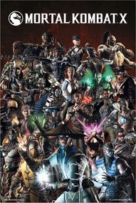 Αφίσα Mortal Kombat X, (61 x 91.5 cm)