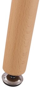ΤΡΑΠΕΖΙ MINIMAL HM008.04 ΦΥΣΙΚΟ ΞΥΛΙΝΑ ΠΟΔΙΑ ΟΞΙΑ 120Χ80X73Υ εκ.