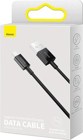 BASEUS Cable USB-A - Micro USB, 1m, 2A, Superior (black) - CAMYS-01