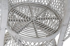 Κήπος πολυθρόνα DKD Home Decor Λευκό 102 x 66 x 146 cm 97 x 66 x 144 cm