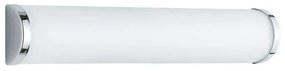 Φωτιστικό Τοίχου-Απλίκα Xavi 40x8cm Chrome-White 2803031-06 Trio Lighting Metal, Glass