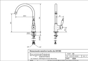 Bugnatese Oxford 6381 Chrome - Μπαταρία Κουζίνας