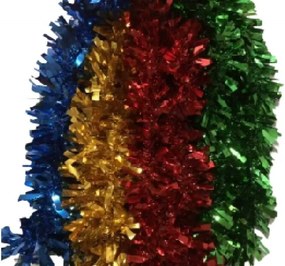 Σετ Χριστουγεννιάτικες Γιρλάντες - 10pcs - 2m*13cm - 212306 - Silver