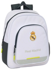 Σχολική Τσάντα Real Madrid C.F. Λευκό 28 x 34 x 10 cm