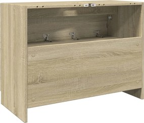 vidaXL Ντουλάπι Νιπτήρα Sonoma Δρυς 78x37x59 εκ. Επεξεργασμένο Ξύλο