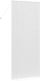 vidaXL Βενετσιάνικες Ρόδες Λευκό 220 x 85 εκ Αλουμίνιο