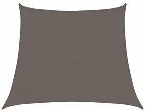 vidaXL Πανί Σκίασης Ανθρακί 3/4 x 3 μ. από HDPE 160 γρ./μ²