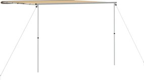 vidaXL Τέντα Τροχόσπιτου 3 x 3 x 2,15 μ. Μπεζ