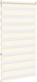 vidaXL Ζέβρα τυφλή μπεζ μάρμαρο Πλάτος υφάσματος 75,9 εκ. Πολυεστέρας