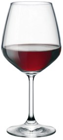 Ποτήρι Κρασιού Σετ 6τμχ Γυάλινο Divino Διάφανο Bormioli Rocco 530ml BR00126998