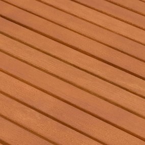 vidaXL Σετ Παιδικών Επίπλων Μπιστρό 3 Τεμαχίων Μασίφ Ξύλο Ευκαλύπτου