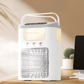 Aνεμιστήρας USB Υδρονέφωσης 7.5W Αρωματιστής Χώρου - Γκρι