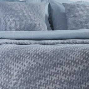 Κουβερτόριο Υπέρδιπλο (230x250) Ματλασέ Nef-Nef Homeware Chevie Blue