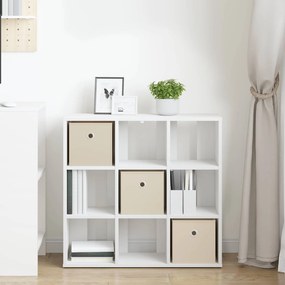 vidaXL Πλαϊνό γραφείο Λευκό 73,5 x 24 x 69,5 εκ.