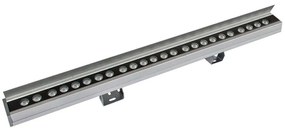 Προβολέας-Wallwasher VK/02137/G/RGB/50 52,5x3,5x5cm Led 1200Lm 12W RGB IP65 Anthracite VKLed