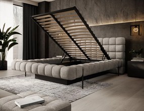 Επενδυμένο κρεβάτι Cloud-Mpez-180 x 200