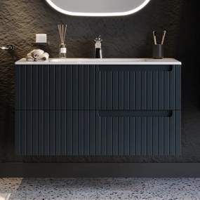 Πάγκος ENZA Ανθρακί MDF 18mm Λάκα 100 S3BENZA100AN 101x46.5x52cm S3BENZA100AN