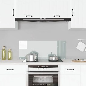 Πλάτη Κουζίνας Διαφανής 100 x 40 εκ. από Ψημένο Γυαλί