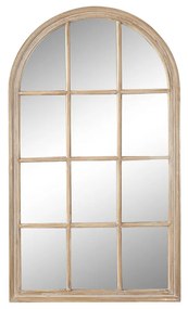 Τοίχο καθρέφτη Home ESPRIT Φυσικό Παράθυρο Μαρινάτος 80 x 4 x 140 cm