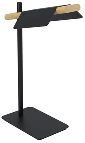 Επιτραπέζιο Φωτιστικό Ermua 98837 Led 3000K 480lm 16,5x33x50,5cm Black-Natural Eglo